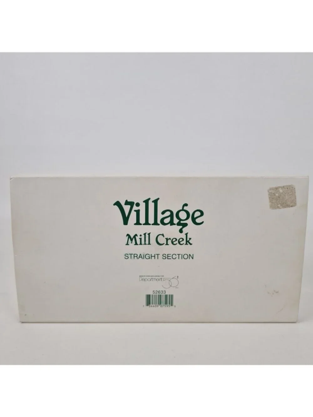 Department 56 Straight Section 52633 Village Mill Creek Christmas Porcelain